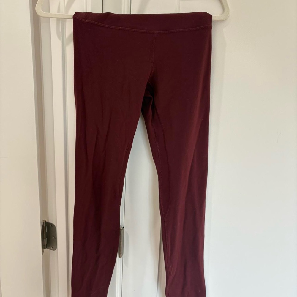 Burgundy LuLu Leggings